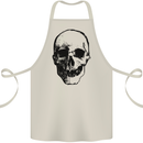 Human Skull Cotton Apron 100% Organic Natural