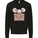 Hungry Mouse Kids Sweatshirt Jumper Black