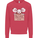 Hungry Mouse Kids Sweatshirt Jumper Heliconia