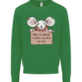 Hungry Mouse Kids Sweatshirt Jumper Irish Green
