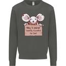 Hungry Mouse Kids Sweatshirt Jumper Storm Grey