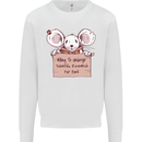 Hungry Mouse Kids Sweatshirt Jumper White