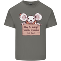 Hungry Mouse Kids T-Shirt Childrens Charcoal