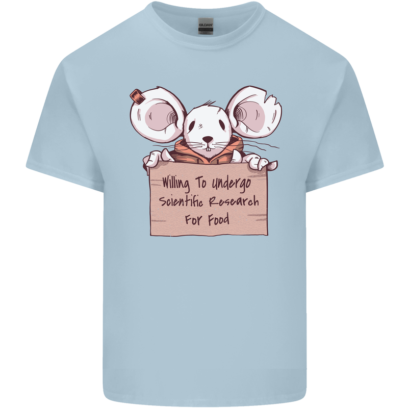Hungry Mouse Kids T-Shirt Childrens Light Blue