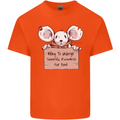 Hungry Mouse Kids T-Shirt Childrens Orange