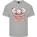 Hungry Mouse Kids T-Shirt Childrens Sports Grey
