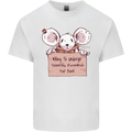 Hungry Mouse Kids T-Shirt Childrens White