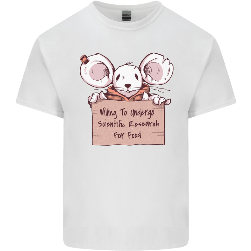Hungry Mouse Kids T-Shirt Childrens White