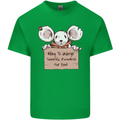 Hungry Mouse Mens Cotton T-Shirt Tee Top Irish Green