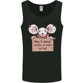 Hungry Mouse Mens Vest Tank Top Black