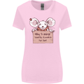 Hungry Mouse Womens Wider Cut T-Shirt Light Pink