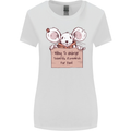 Hungry Mouse Womens Wider Cut T-Shirt White