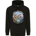 Hunting Making Another Call Hunter Funny Childrens Kids Hoodie Black