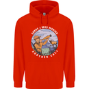 Hunting Making Another Call Hunter Funny Childrens Kids Hoodie Bright Red
