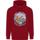 Hunting Making Another Call Hunter Funny Childrens Kids Hoodie Red