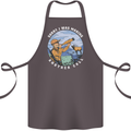 Hunting Making Another Call Hunter Funny Cotton Apron 100% Organic Dark Grey