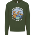Hunting Making Another Call Hunter Funny Kids Sweatshirt Jumper Forest Green