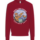 Hunting Making Another Call Hunter Funny Kids Sweatshirt Jumper Red