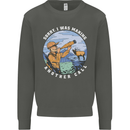 Hunting Making Another Call Hunter Funny Kids Sweatshirt Jumper Storm Grey