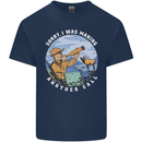 Hunting Making Another Call Hunter Funny Kids T-Shirt Childrens Navy Blue