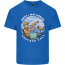 Hunting Making Another Call Hunter Funny Kids T-Shirt Childrens Royal Blue