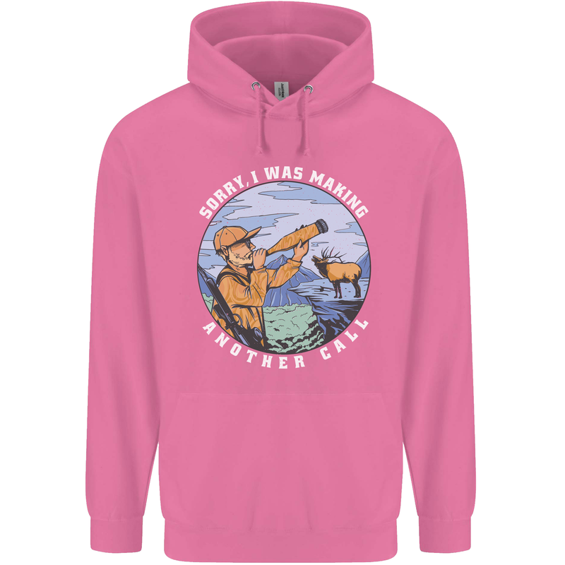 Hunting Making Another Call Hunter Funny Mens 80% Cotton Hoodie Azelea