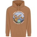 Hunting Making Another Call Hunter Funny Mens 80% Cotton Hoodie Caramel Latte