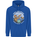 Hunting Making Another Call Hunter Funny Mens 80% Cotton Hoodie Royal Blue