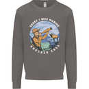 Hunting Making Another Call Hunter Funny Mens Sweatshirt Jumper Charcoal