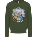 Hunting Making Another Call Hunter Funny Mens Sweatshirt Jumper Forest Green