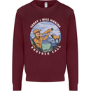 Hunting Making Another Call Hunter Funny Mens Sweatshirt Jumper Maroon