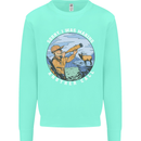 Hunting Making Another Call Hunter Funny Mens Sweatshirt Jumper Peppermint