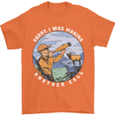 Hunting Making Another Call Hunter Funny Mens T-Shirt 100% Cotton Orange
