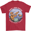 Hunting Making Another Call Hunter Funny Mens T-Shirt 100% Cotton Red