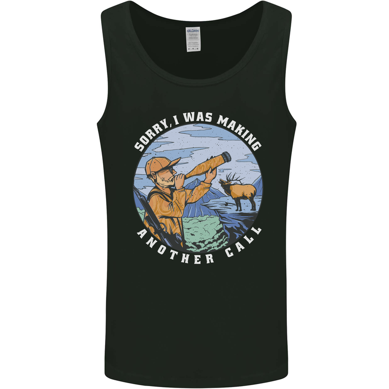 Hunting Making Another Call Hunter Funny Mens Vest Tank Top Black