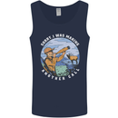 Hunting Making Another Call Hunter Funny Mens Vest Tank Top Navy Blue