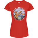 Hunting Making Another Call Hunter Funny Womens Petite Cut T-Shirt Red