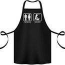 Hunting Problem Solved Funny Hunter Cotton Apron 100% Organic Black