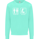 Hunting Problem Solved Funny Hunter Mens Sweatshirt Jumper Peppermint