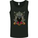 Hunting Season Hunter Skull Hunt Mens Vest Tank Top Black