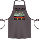 Hunting Weekend Alcohol Beer Funny Hunter Cotton Apron 100% Organic Dark Grey