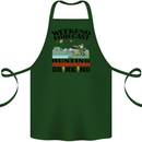 Hunting Weekend Alcohol Beer Funny Hunter Cotton Apron 100% Organic Forest Green