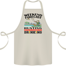 Hunting Weekend Alcohol Beer Funny Hunter Cotton Apron 100% Organic Natural
