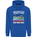 Hunting Weekend Alcohol Beer Funny Hunter Mens 80% Cotton Hoodie Royal Blue