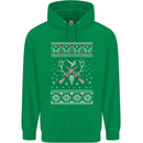 Huntsmath Christmas Hunting Funny Xmas Childrens Kids Hoodie Irish Green