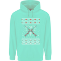 Huntsmath Christmas Hunting Funny Xmas Childrens Kids Hoodie Peppermint