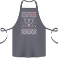 Huntsmath Christmas Hunting Funny Xmas Cotton Apron 100% Organic Steel
