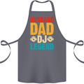 Husband Dad DJ Legend Fathers Day Cotton Apron 100% Organic Steel