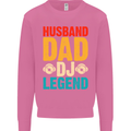 Husband Dad DJ Legend Fathers Day Mens Sweatshirt Jumper Azalea