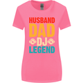 Husband Dad DJ Legend Fathers Day Womens Wider Cut T-Shirt Azalea